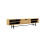 Szafka RTV-66 Drewno Lite Dąb Loft Lakier Rozmiary od 100 cm do 200 cm PREMIUM